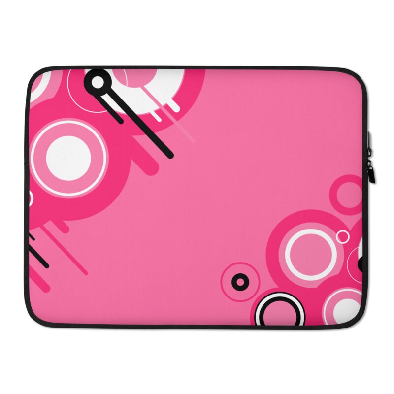 Cercles de fraise - Housse Pour Ordinateur Portable - Frutiger Metro - Y2K