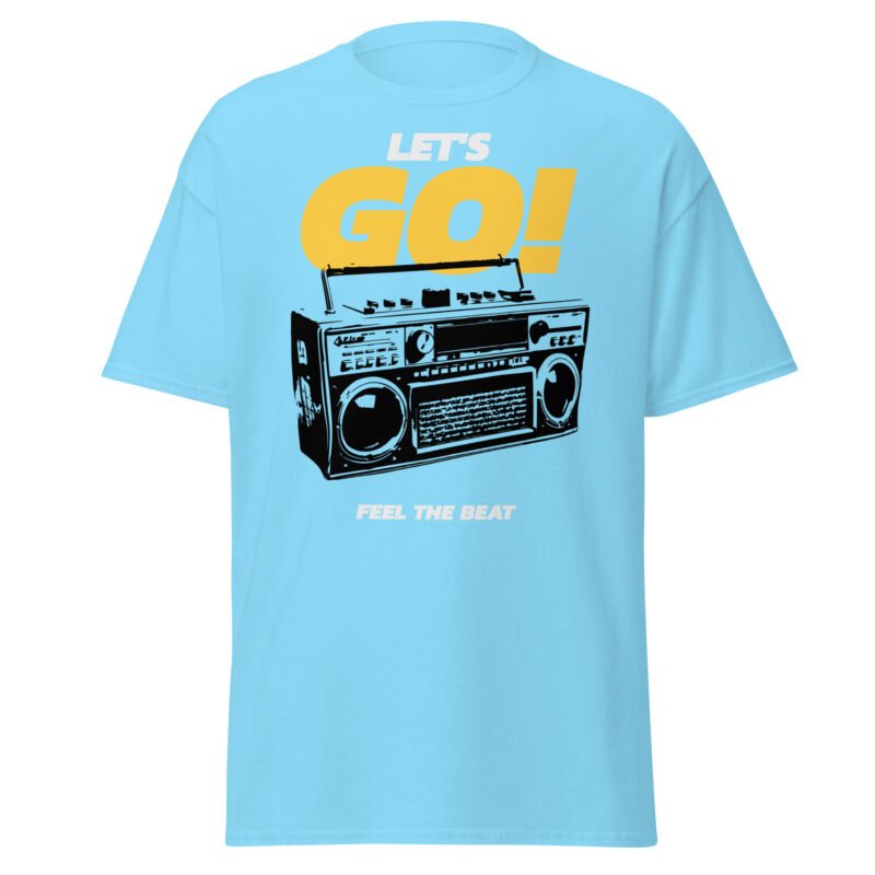 Feel the beat, boombox - T-shirt classique unisexe