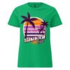 T-shirt femme été en coton – Soleil & palmiers – Image 4