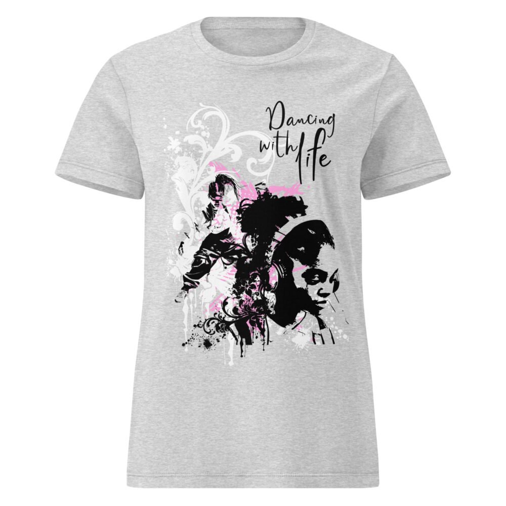 Dancing with life - T-shirt classique coupe femme - Y2K
