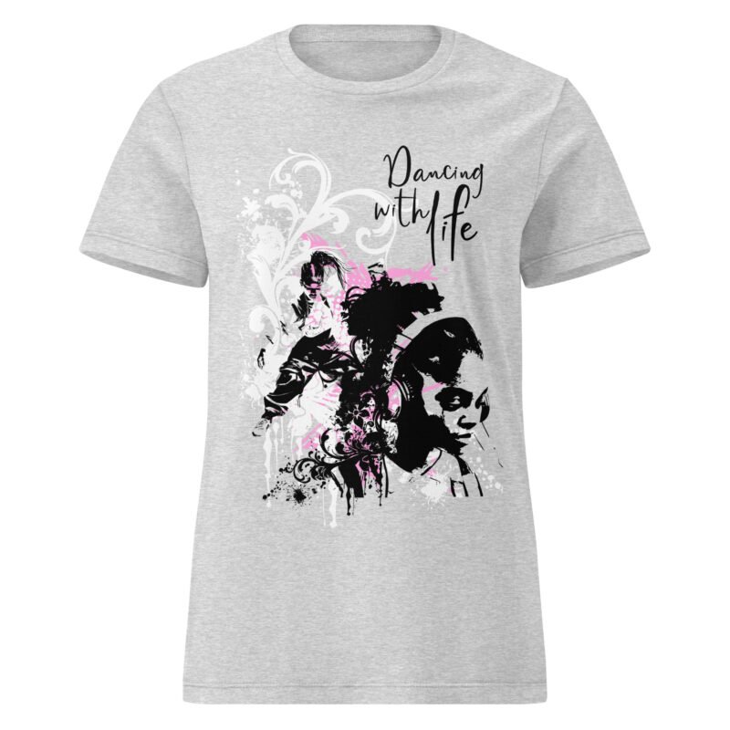 Dancing with life - T-shirt classique coupe femme - Y2K