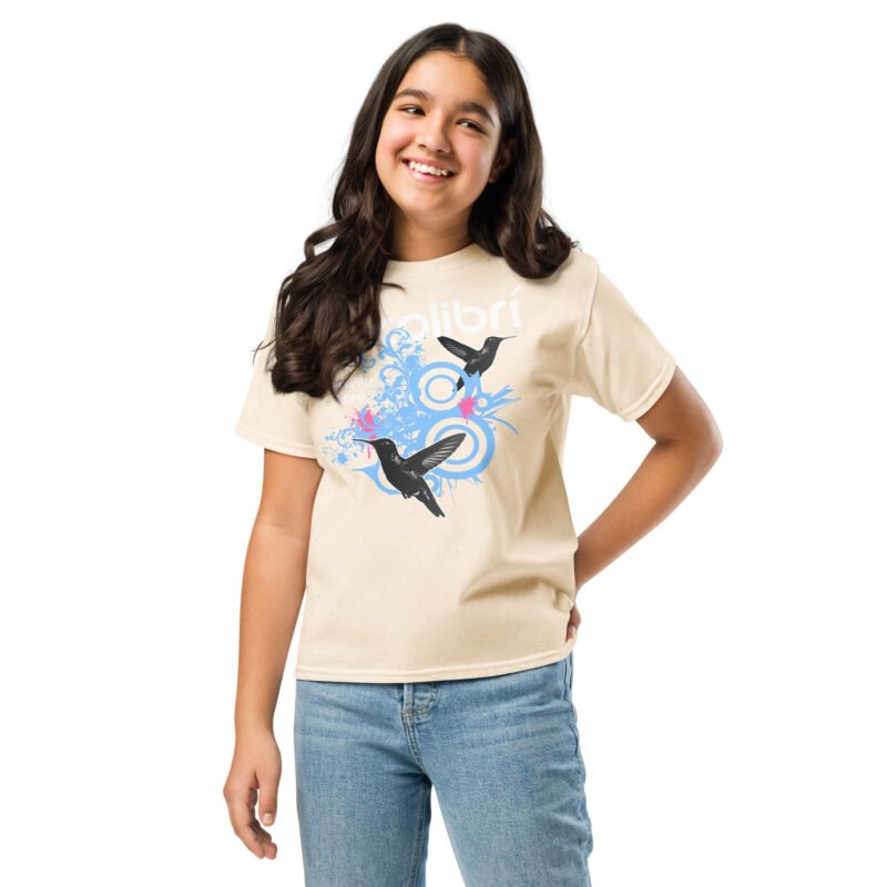 Colibri - T-shirt classique enfant - Frutiger Metro/Vector Garden
