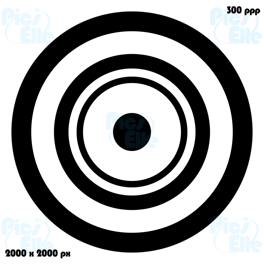 Bold circles design - Frutiger Metro Style - Transparent PNG 2000×2000