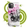 Tough Case for iPhone® – Boombox Emo Frutiger Metro - Image 4