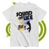 Unisex classic tee - Sound of Life - Frutiger Metro - Image 2