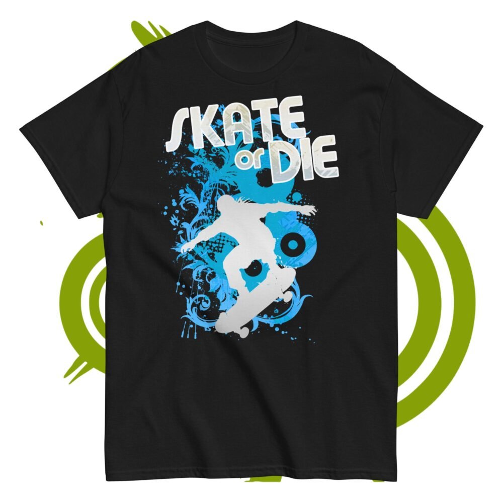 T-shirt unisex classic tee - Skate or die - Frutiger Metro