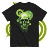Unisex classic tee - Halloween green skull - Image 2