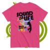 Unisex classic tee - Sound of Life - Frutiger Metro - Image 6