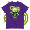 Unisex classic tee - Halloween green skull - Image 7