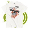 Unisex classic tee - Wild Life falcon - orange version - Image 4