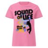 Women’s basic softstyle t-shirt - - Sound of Life - Frutiger Metro - Image 5