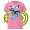 Women’s basic softstyle t-shirt - Wild Life falcon - blue version - Image 2