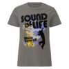 Women’s basic softstyle t-shirt - - Sound of Life - Frutiger Metro - Image 4