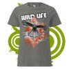 Women’s basic softstyle t-shirt - Wild Life falcon - orange version - Image 2