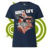 Women’s basic softstyle t-shirt - Wild Life falcon - orange version - Image 3