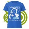 Women’s basic softstyle t-shirt - Cyberspace - Image 5
