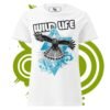 Women’s basic softstyle t-shirt - Wild Life falcon - blue version - Image 7