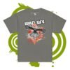 Youth classic tee - Wild Life falcon - orange geometric graffiti - Image 6