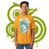 Youth classic tee - Blue Skate or die - Frutiger Metro - Image 4