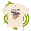 Youth classic tee - Wild Life falcon - orange geometric graffiti - Image 4