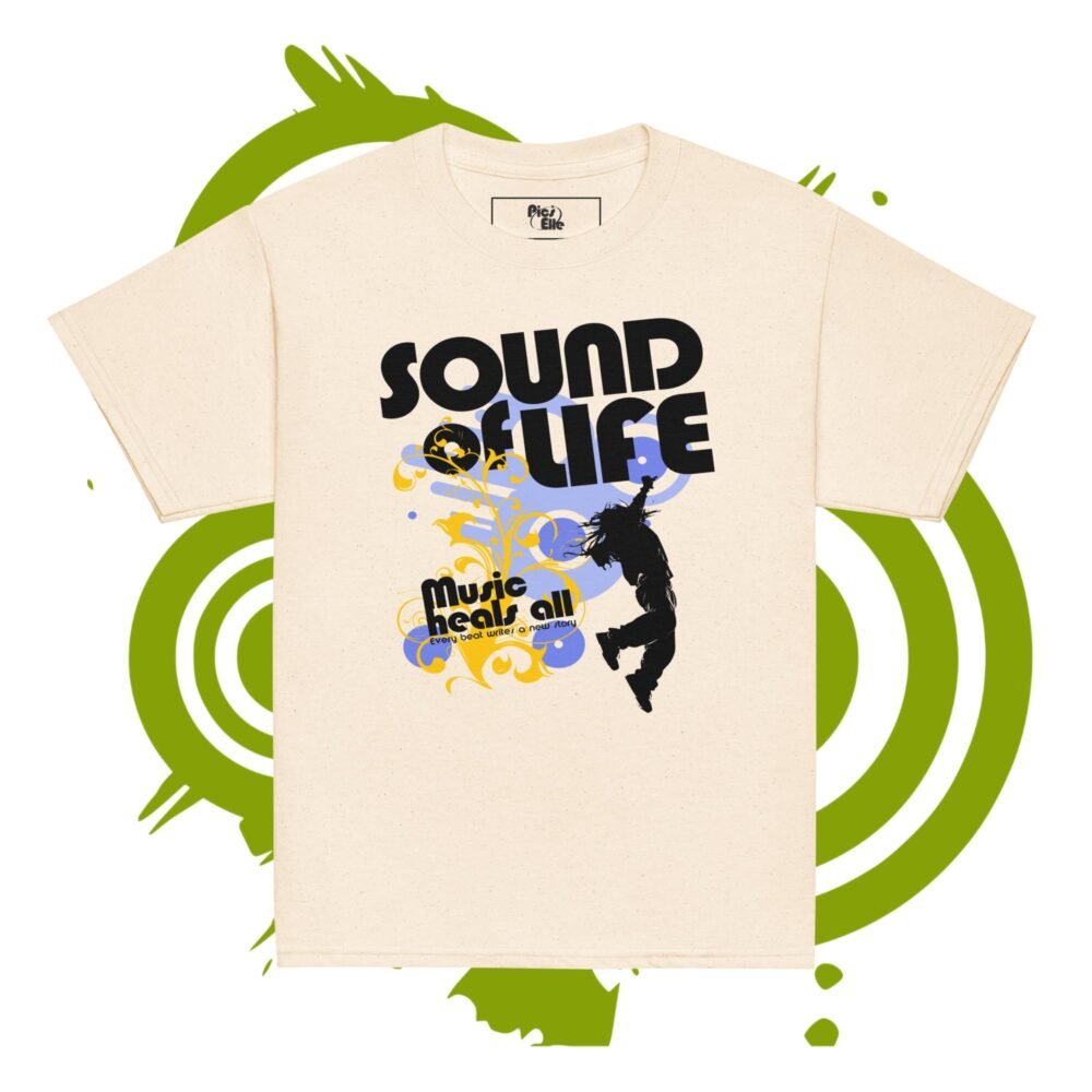 Youth classic tee - Sound of life - Frutiger Metro graffiti