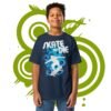 Youth classic tee - Blue Skate or die - Frutiger Metro - Image 5