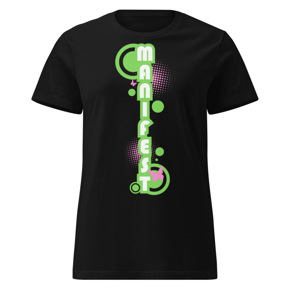 Women’s Softstyle T-Shirt – Manifest – Frutiger Metro Style