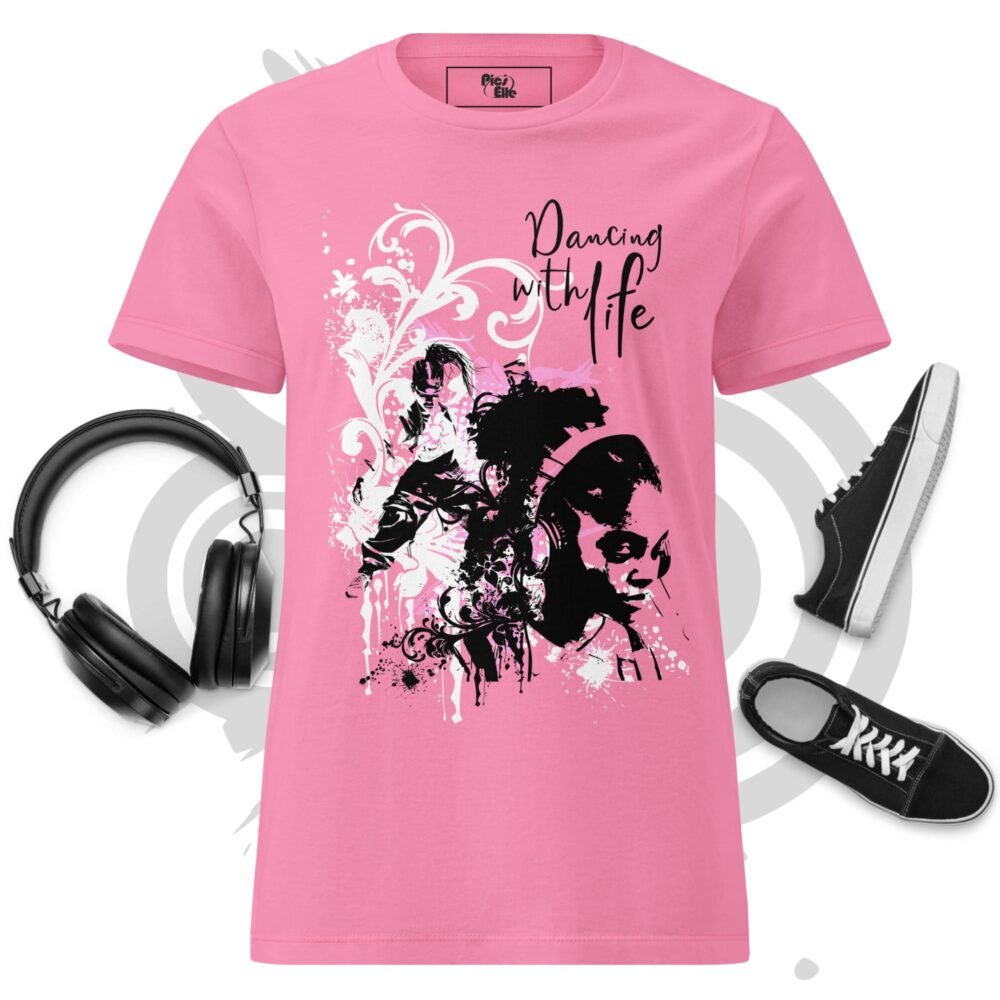 Women’s basic softstyle t-shirt - Dancing with life