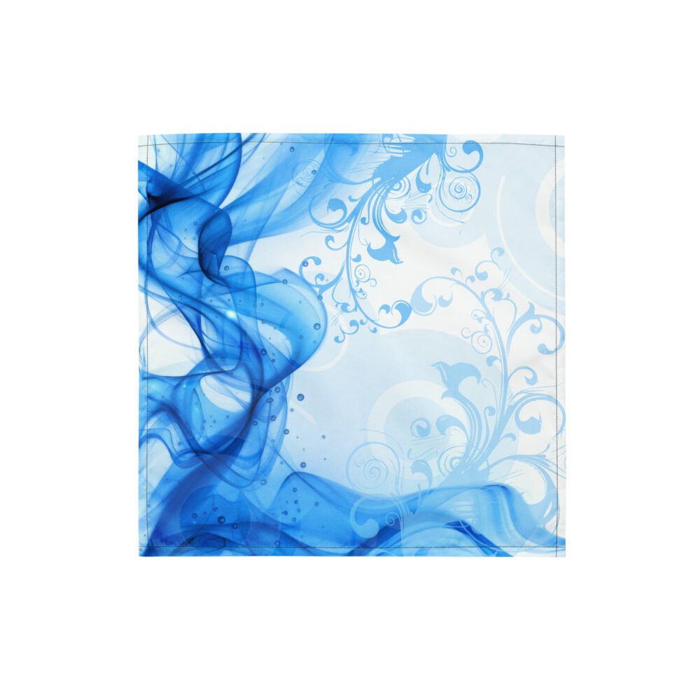 All-over print Frutiger Aero bandana